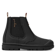 Buty dla dziewczynek - Botki Mayoral 44.526 Czarny - miniaturka - grafika 1