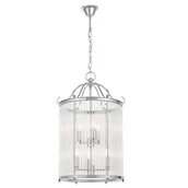 Lampy sufitowe - Lumina Deco Deco LAMPA WISZĄCA LOFT CHROMOWANA BOSTON W6 LDP 1235-6 (CHR) - miniaturka - grafika 1