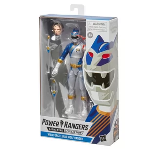 Kolekcja Power Rangers Lightning Wild Force Lunar Wolf Ranger 15-Cm Premium Kolekcjonerska figurka zabawka Moc Pop Art Wariant opakowania - Figurki dla dzieci - miniaturka - grafika 1
