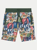 Spodenki damskie - Guess Szorty materiałowe N5RD02 KA6R4 Kolorowy Regular Fit - miniaturka - grafika 1