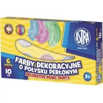 Astra Farby perłowe 6 kolorów - Farby i media malarskie - miniaturka - grafika 1