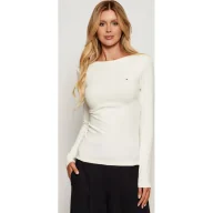 Bluzki damskie - Tommy Hilfiger Bluzka Slim Fit - miniaturka - grafika 1