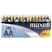 Baterie i akcesoria - Maxell BATTERY ALKALINE LR06/AA SHRINK32 SZT 790261.04.CN - miniaturka - grafika 1