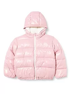 United Colors of Benetton Kurtka dla dziewczynek i dziewczynek, Różowy 223, 3XL - Kurtki i płaszcze dla dziewczynek - miniaturka - grafika 1