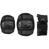 Akcesoria do skatingu - Nils EXTREME H108 ROZM. S CZARNY ZESTAW OCHRANIACZY 1AB-16-2-252 - miniaturka - grafika 1