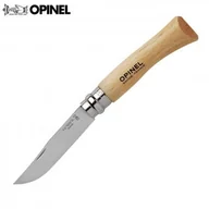 Noże - Opinel futerał na nóż z ostrzem ze stali nierdzewnej, beżowy, 8 cm 693 - miniaturka - grafika 1
