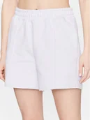 Spodenki damskie - New Balance Szorty sportowe WS23552 Fioletowy Relaxed Fit - miniaturka - grafika 1