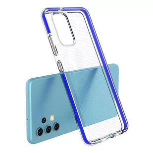 Spring Case pokrowiec żelowe etui z kolorową ramką do Samsung Galaxy A32 4G ciemnoróżowy - Etui i futerały do telefonów - miniaturka - grafika 2