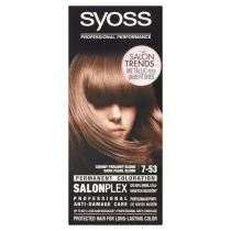 Syoss Farba do włosów 7-53 Ciemny Perłowy Blond - Farby do włosów i szampony koloryzujące - miniaturka - grafika 1