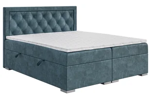 Dwuosobowe łóżko kontynentalne 200x200 R4-H61 - Łóżka - miniaturka - grafika 2