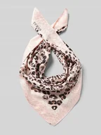 Apaszki i szaliki damskie - Szal z napisem z logo model ‘JACQUARD FOULARD’ - miniaturka - grafika 1