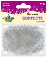 Pozostałe akcesoria dla plastyków - Titanum Konfetti płatki śniegu 14g - miniaturka - grafika 1