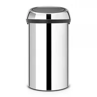 Kosze na śmieci - Brabantia Kosz Touch Bin - 60L Stal polerowana pokrywa stal polerowana 402609 - miniaturka - grafika 1