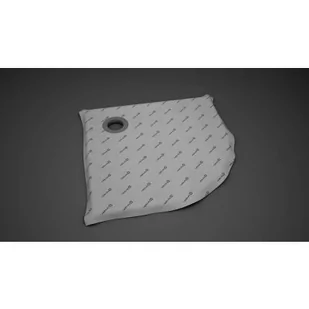 Radaway półokrągła płyta prysznicowa z kratką odpływową 79x79cm 5AK0808, 5K01, 5 - Brodziki prysznicowe - miniaturka - grafika 3