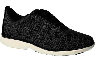 Półbuty Geox D941EE OKH22 C981G Black Gun R.36-41 - GEOX - Półbuty damskie - miniaturka - grafika 1