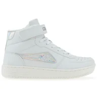 Buty sportowe damskie - Buty Kappa Bash Mid 242610GC-1017 - białe - miniaturka - grafika 1