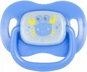 Smoczki uspokajające - Canpol babies smoczek uspokajający silikon 0-6m okrągły LOVE&SEA - miniaturka - grafika 1