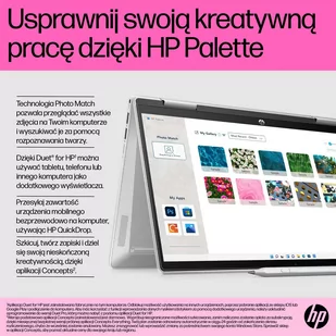HP Pavilion x360 i5-1235U/16GB/512/Win11 Blue - Laptopy 2w1 - miniaturka - grafika 1