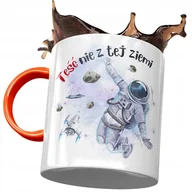 Kubki - Kubek Pomarańczowy dla Teścia Teściunia na Prezent z Nadrukiem ze Zdjęciem + Opakowanie na prezent (wzór 04) - miniaturka - grafika 1