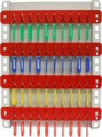Szafki na klucze - VeroTech Tablica na 40 kluczy - miniaturka - grafika 1