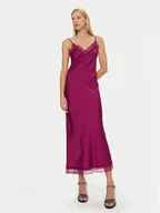 Sukienki - Rinascimento Sukienka koktajlowa CFC0120043003 Bordowy Regular Fit - miniaturka - grafika 1