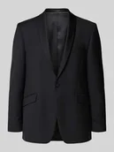 Garnitury - Marynarka na 1 guziki z kołnierzem z połami - miniaturka - grafika 1