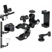 Akcesoria fotograficzne - Zestaw montażowy do kamer sportowych i akcesoriów JJC MFC-K1 - miniaturka - grafika 1