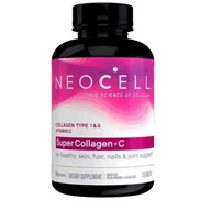 Stawy, mięśnie, kości - NeoCell Super Collagen + C 250 tablets - miniaturka - grafika 1