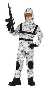 Strój dla dzieci, Arktyczny Żołnierz, rozmiar 128 - Stroje karnawałowe - miniaturka - grafika 1