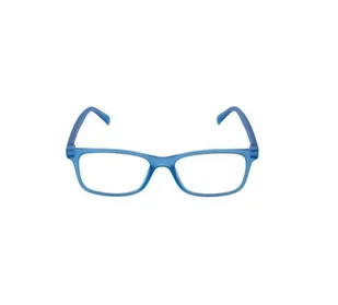 OKULARY KOREKCYJNE DO CZYTANIA KOMPUTERA NIEBIESKIE UNISEX PLUSY +1,0 - Okulary korekcyjne, oprawki, szkła - miniaturka - grafika 1
