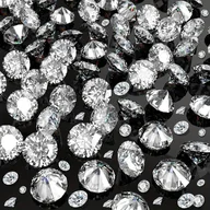 Rękodzieło - TEMU 5500 sztuk imitacji diamentów, błyszczące kryształy akrylowe do wazonu, dekoracje na stół, cztery rozmiary, idealne na śluby, przyjęcia - miniaturka - grafika 1