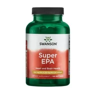 Przeziębienie i grypa - SWANSON Super EPA (Kwasy tłuszczowe) 100 Kapsułek żelowych - miniaturka - grafika 1