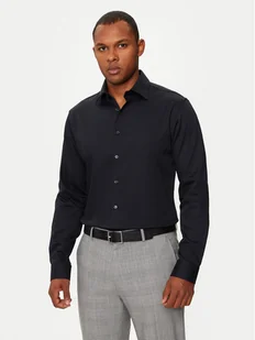 Selected Homme Koszula 16092939 Czarny Slim Fit - Koszule męskie - miniaturka - grafika 1