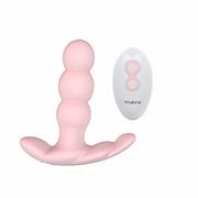 Masażery prostaty - Wibrujący masażer prostaty - Nalone Pearl Prostate Vibrator Light Pink - miniaturka - grafika 1