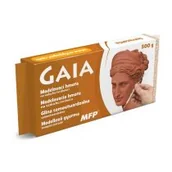Masy plastyczne - Glina samoutwardzalna Gaia 500 g terracotta - miniaturka - grafika 1