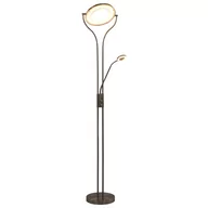 Lampy stojące - vidaXL vidaXL Lampa stojąca, 18 W, srebrna, 180 cm, przyciemniana - miniaturka - grafika 1