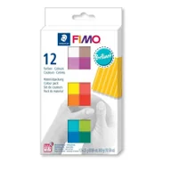 Masy plastyczne - Staedtler Fimo Soft 12x25g kolory Basic - miniaturka - grafika 1