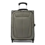 Walizki - Travelpro Maxlite 5 Walizka podręczna z możliwością rozbudowy, Zielona łupkowa, Carry-on 20-Inch, Maxlite 5 Softside lekki rozszerzalny pionowy bagaż - miniaturka - grafika 1