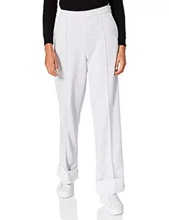 NA-KD Spodnie dresowe damskie z szeroką nogawką, Szary Melanż, XXS - Spodnie sportowe damskie - miniaturka - grafika 1