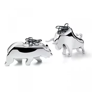Philippi Stojak na spinacze Bull & Bear 209009 - Akcesoria na biurko - miniaturka - grafika 1