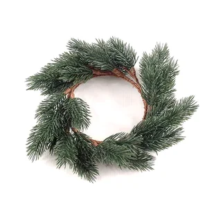 Wianek ozdobny 23 cm - Ozdoby bożonarodzeniowe - miniaturka - grafika 1