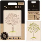 Albumy fotograficzne - Cozywood Księga gości na odciski palców Ślub Drzewo życia - miniaturka - grafika 1