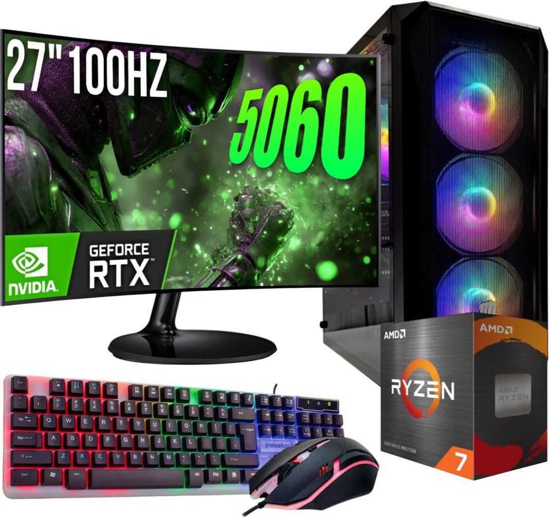 Komputer Adronix PC Gamer Master Ryzen 7 5700x RTX 5060 8GB