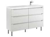 Szafki łazienkowe - Szafka Stojąca Z Umywalką ETH 120 cm S Prawa - Kaszmir Mat - miniaturka - grafika 1