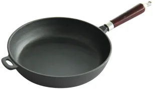 Żeliwna patelnia z rączką na indukcję 20cm P5-T01 - Patelnie - miniaturka - grafika 1