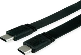 Kabel USB Value USB-C - USB-C 0.5 m Czarny - Kable USB - miniaturka - grafika 1