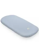 Prześcieradła dla dzieci - Yosoy Prześcieradło organic do wózka 75x35 Blue Wave - miniaturka - grafika 1