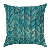 Poszewki na poduszki - Euro Firany Poszewka Velvetowa Agata 45 x 45 Turk+Zło 1224134 - miniaturka - grafika 1
