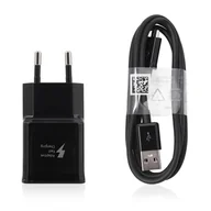 Ładowarki do telefonów - Samsung Ładowarka do telefonu Samsung EP-TA20EBE z kablem MicroUSB, oryginalna, czarna, 2A - miniaturka - grafika 1