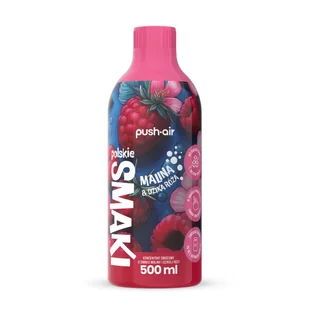 PUSHAIR Koncentrat do Wody Malina i Dzika Róża Syrop Dafi 500 ml - Syropy i koncentraty owocowe - miniaturka - grafika 1